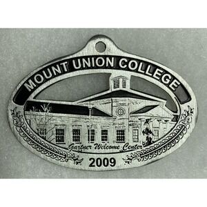 Mount Union University College Ornament 2009 Gartner Welcome Center‎ Metal